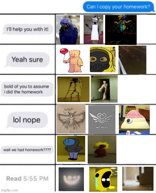 backrooms homework chart (real) | made w/ Imgflip meme maker