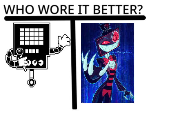 who wore it better, computers. Blank Meme Template