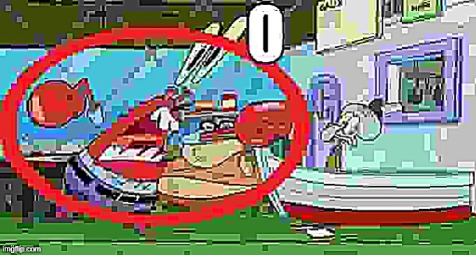 Mr Krabs O | image tagged in mr krabs o | made w/ Imgflip meme maker