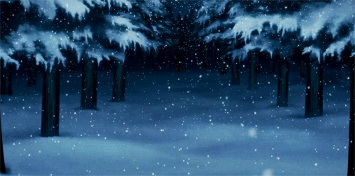 High Quality Winter forest Blank Meme Template