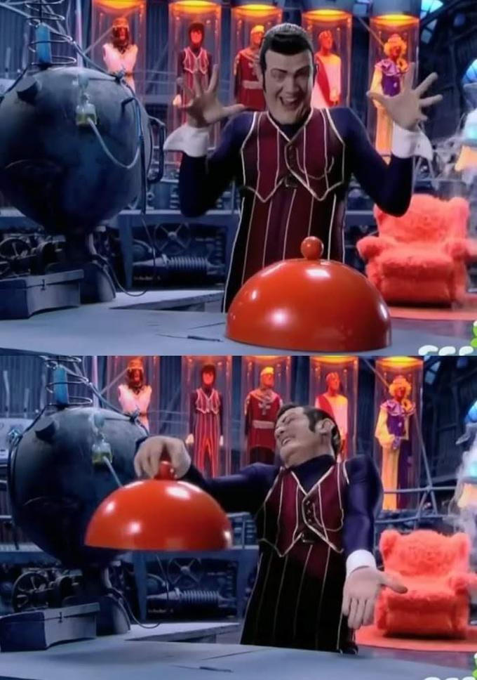 Robbie Rotten Blank Meme Template