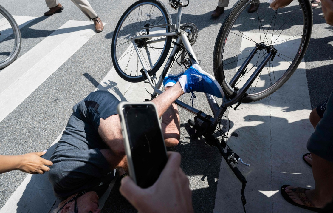 Biker Biden Blank Meme Template