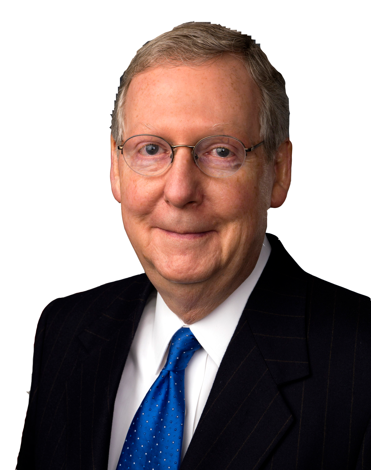 Mitch McConnell with transparency Blank Meme Template