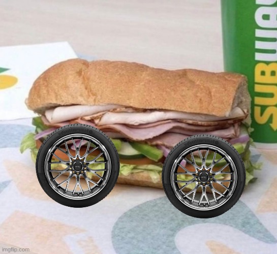 Subway sandwich | image tagged in subway sandwich | made w/ Imgflip meme maker