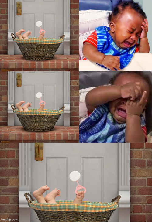 knock knock babies Blank Meme Template