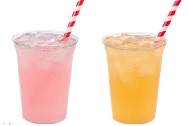 The Watermelon and Lime drink on the left is the best KFC drink | image tagged in kfc,drink,watermelon and lime,best | made w/ Imgflip meme maker