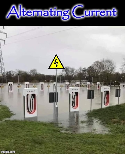 Battery Car Charging Park | image tagged in we are safe here | made w/ Imgflip meme maker