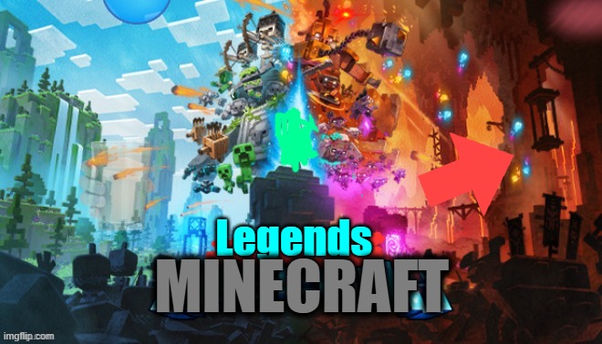 Try to find everything wrong | Legends; MINECRAFT | image tagged in x legends | made w/ Imgflip meme maker