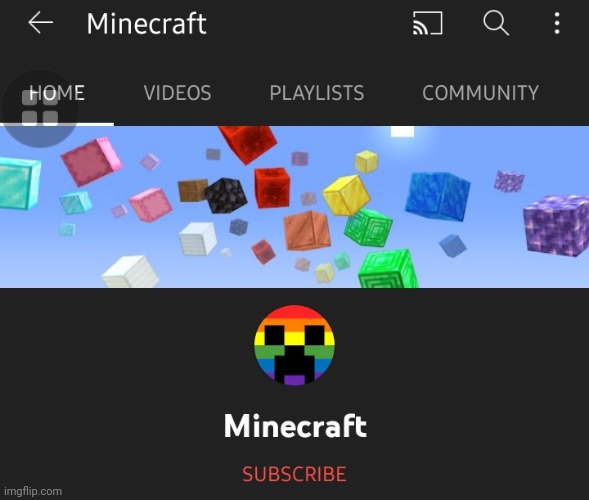 This is their official YouTube channel | made w/ Imgflip meme maker