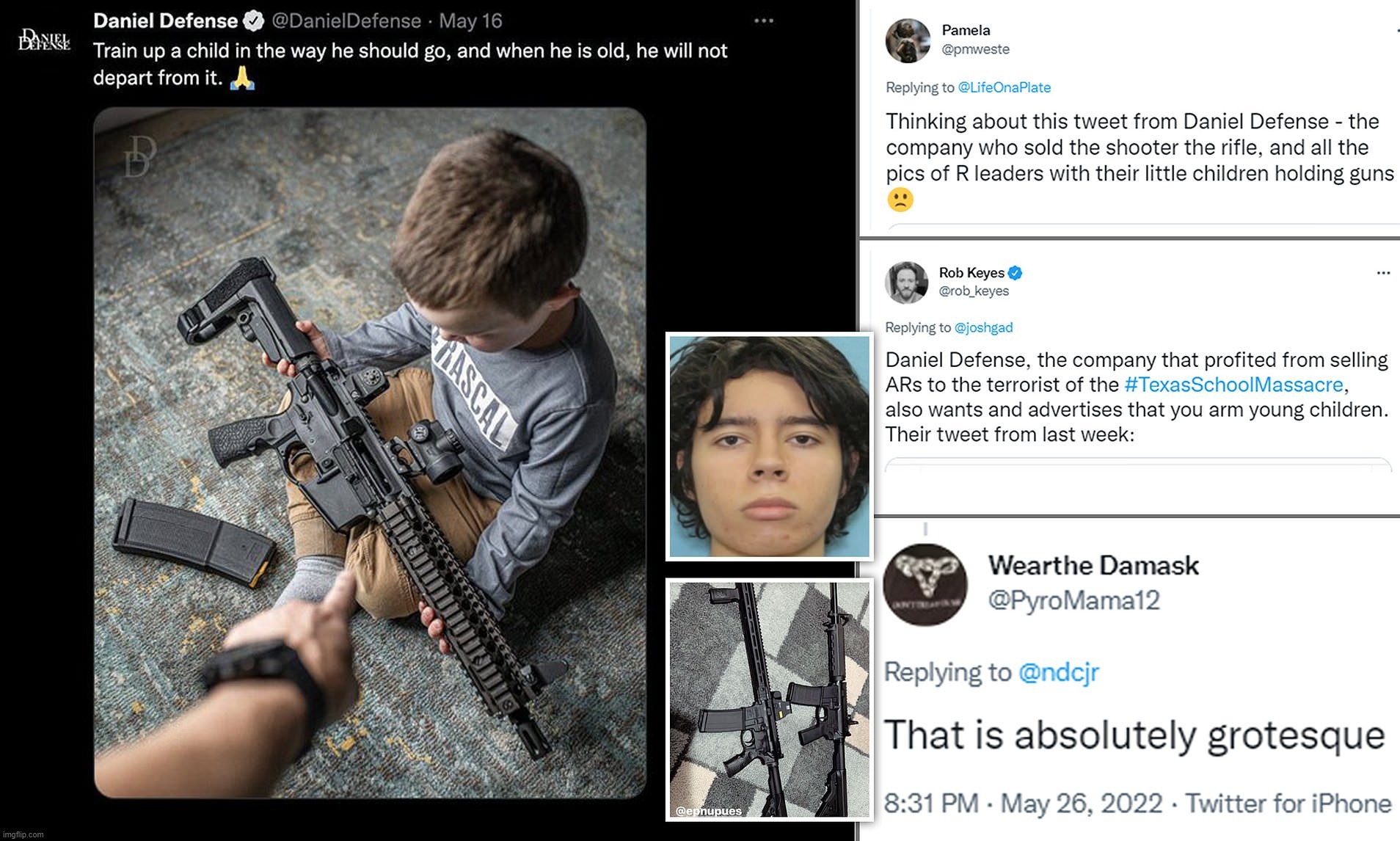 Daniel Defense grooms children | image tagged in daniel defense grooms children | made w/ Imgflip meme maker