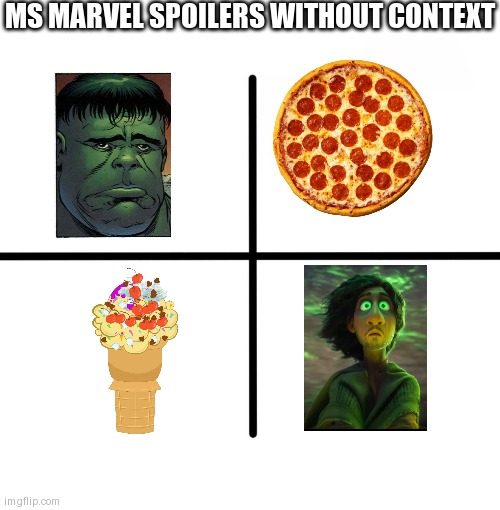 BLINDING LIGHTS | MS MARVEL SPOILERS WITHOUT CONTEXT | image tagged in memes,blank starter pack | made w/ Imgflip meme maker