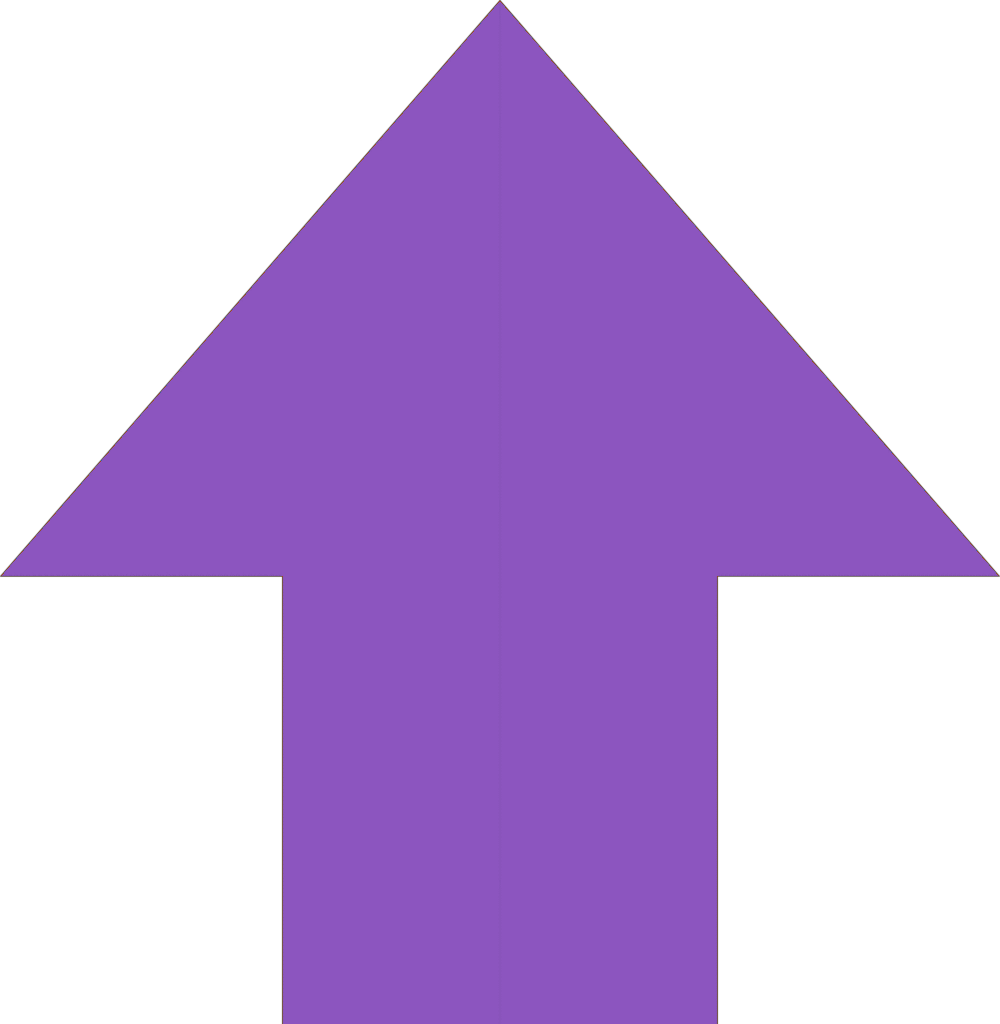 Purple Upvote Blank Meme Template