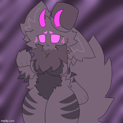 Buck from Kaiju Paradise, art not by me. (Mod note: art by @CelestialKituwu on Twitter) | made w/ Imgflip meme maker