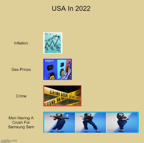 USA In 2022 | image tagged in samsung,usa,america,sexy woman,woman,united states of america | made w/ Imgflip meme maker