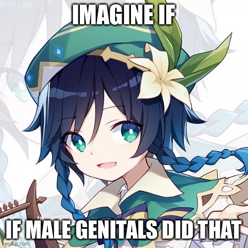 IMAGINE IF IF MALE GENITALS DID THAT | made w/ Imgflip meme maker