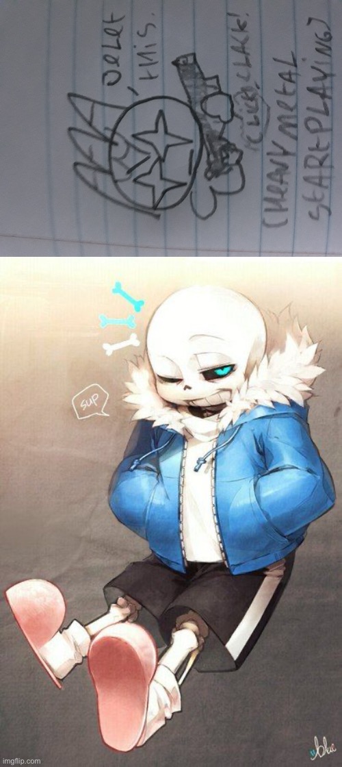 New challenge: I’ll be suggesting oC with game caracthers, and see what you’ll make out of it, winner gets a follow and 3 upvote | image tagged in sketchy delet this,sans is punny | made w/ Imgflip meme maker