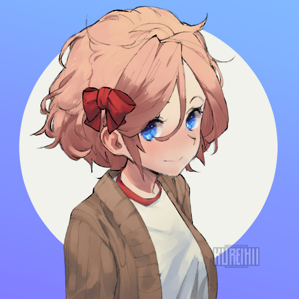 Picrew Sayori Blank Meme Template