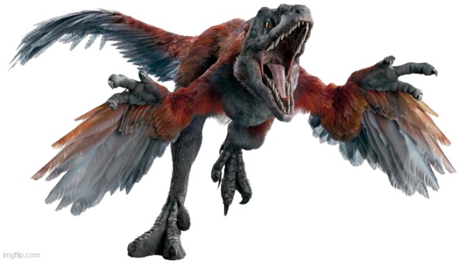 Used in comment | image tagged in pyroraptor jwd design | made w/ Imgflip meme maker