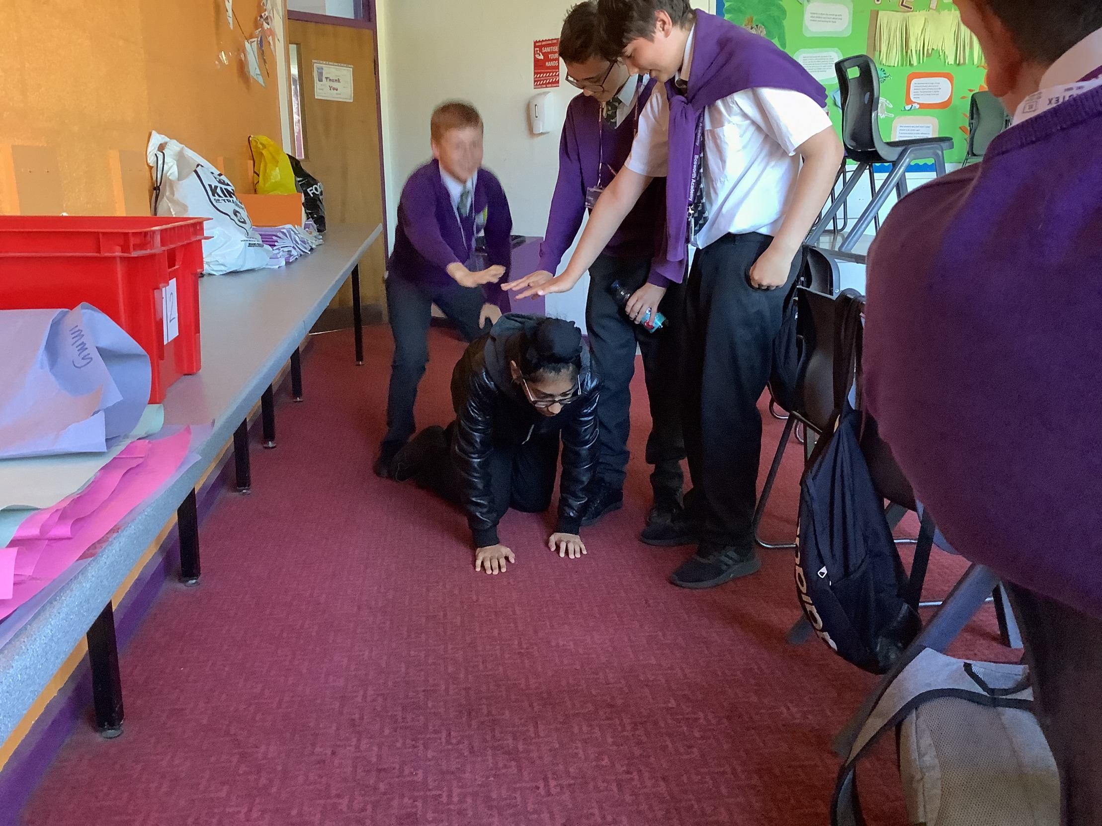 Healing student Blank Meme Template