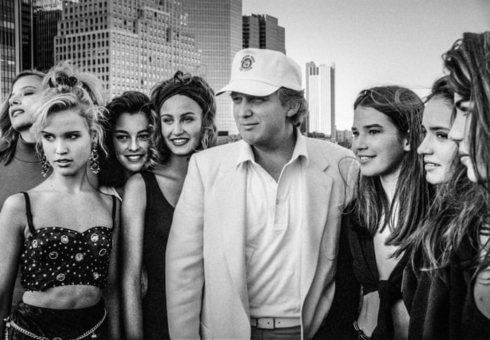 Trump 1991 with young models he molested Blank Meme Template