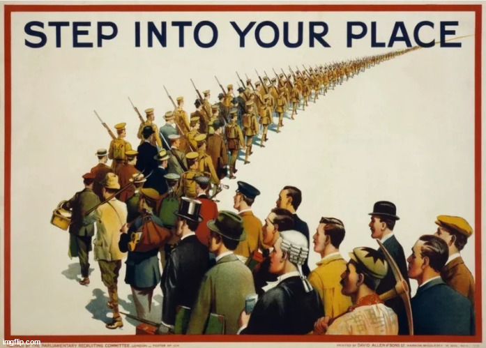 WW1 British Propaganda. | made w/ Imgflip meme maker
