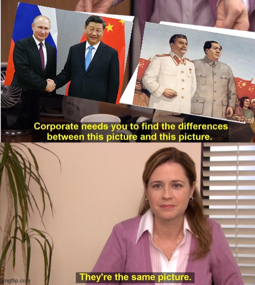 They're The Same Picture | image tagged in memes,they're the same picture,xi jinping,vladimir putin | made w/ Imgflip meme maker