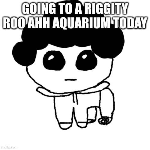 DANNY HELP I'VE BEEN TURNED INTO A TBH | GOING TO A RIGGITY ROO AHH AQUARIUM TODAY | made w/ Imgflip meme maker