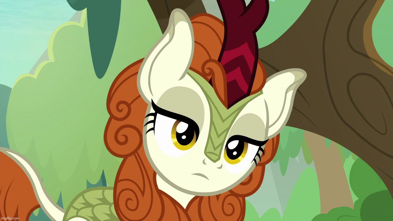 Emotionless Autumn Blaze (MLP) | image tagged in emotionless autumn blaze mlp | made w/ Imgflip meme maker