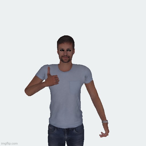 nathan :thumbsup: (dunno why his eyes looking funny) | made w/ Imgflip meme maker