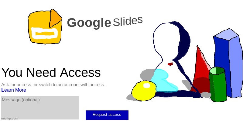 Draw Island Drawing #3 - Access Denied Google Slides | image tagged in google,google slides,access denied,access denied google slides,draw island | made w/ Imgflip meme maker