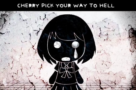 High Quality cherry pick your way to hell Blank Meme Template