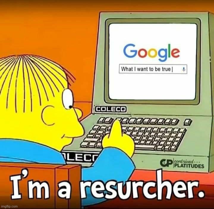 I’m a resurcher | image tagged in i m a resurcher | made w/ Imgflip meme maker