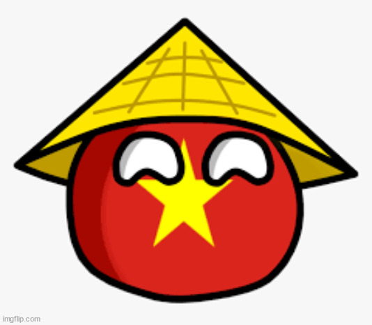 Vietnamball | image tagged in vietnamball | made w/ Imgflip meme maker