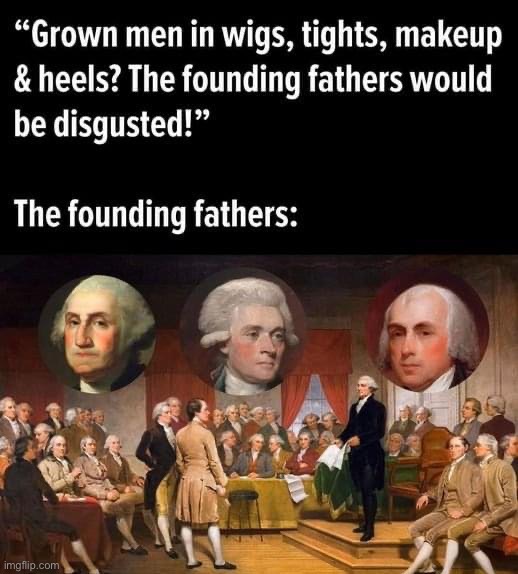 They were just roommates with a mutual interest in constitutional stuff | image tagged in the founding fathers,founding fathers,roommates,into,constitutional,stuff | made w/ Imgflip meme maker
