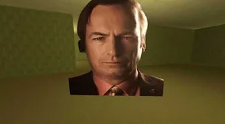 High Quality saul goodman in the backrooms Blank Meme Template