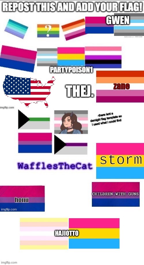 America | THEJ. | image tagged in repost your flag | made w/ Imgflip meme maker