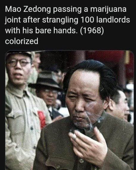 Chairman Mao Blank Meme Template