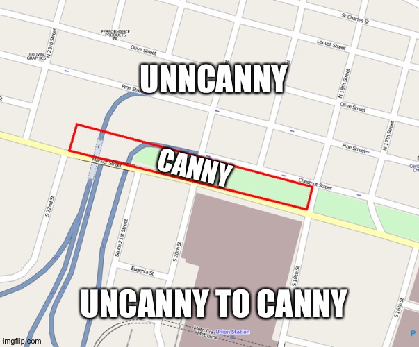 Gmteruminus map | UNNCANNY; CANNY; UNCANNY TO CANNY | image tagged in gmteruminus map | made w/ Imgflip meme maker