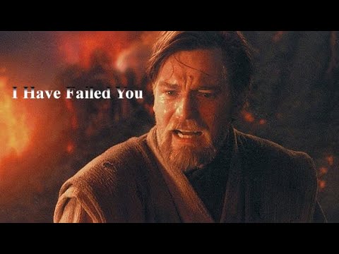 High Quality Obi wan "I have failed you" Blank Meme Template