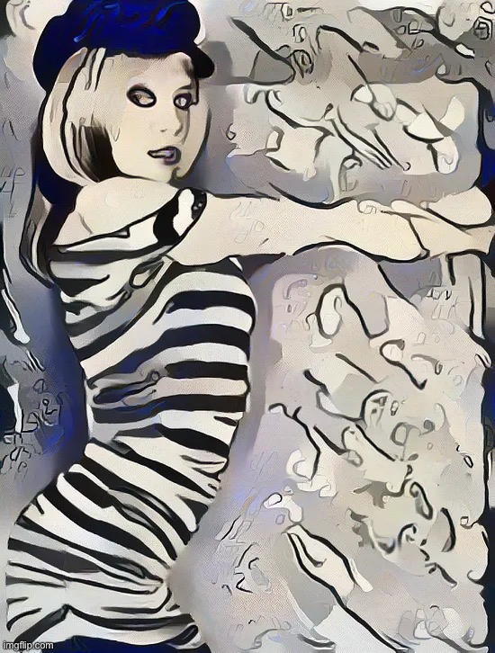 Kylie AI Art | image tagged in kylie art transformation | made w/ Imgflip meme maker