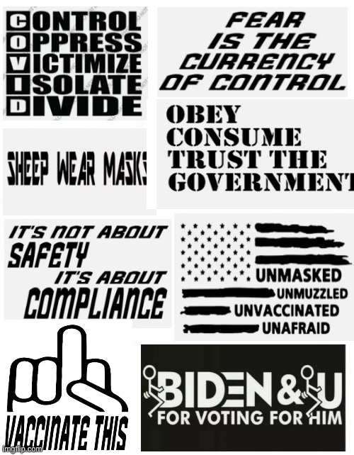 Compilation of other people’s stickers — comments about the B$ | image tagged in memes,covid bvllshit,vaccine bvllshit,mask bvllshit,lockdown bvllshit,leftist progressive fjb voter bvllshit kissmyass | made w/ Imgflip meme maker