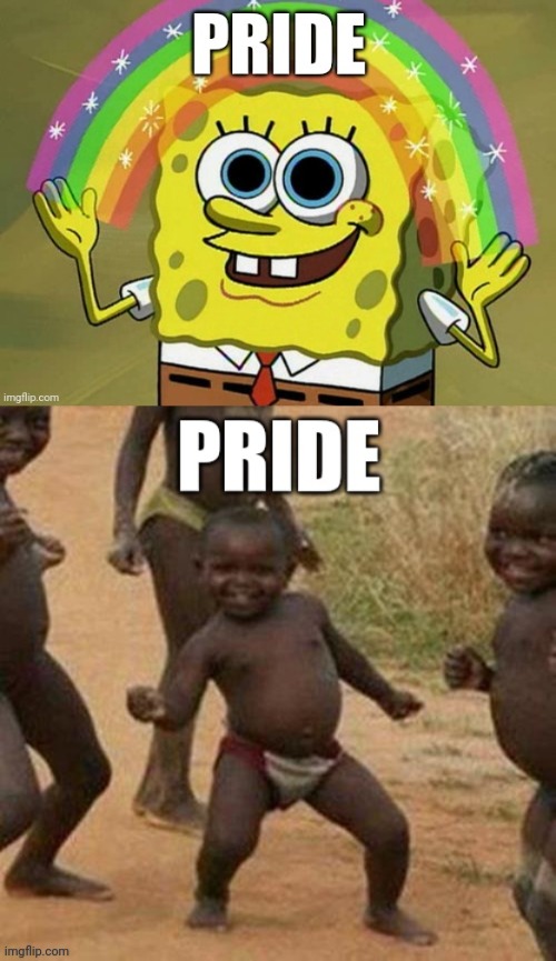 Pride means different things in America and Africa | image tagged in pride | made w/ Imgflip meme maker