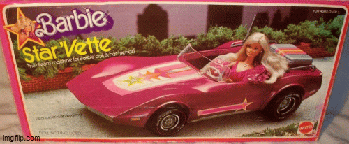 barbie corvette 1970s