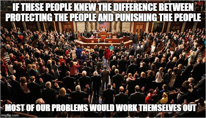 Lead, follow or get out of the way | IF THESE PEOPLE KNEW THE DIFFERENCE BETWEEN PROTECTING THE PEOPLE AND PUNISHING THE PEOPLE; MOST OF OUR PROBLEMS WOULD WORK THEMSELVES OUT | image tagged in congress,leadership requires work,lead,follow,get outta here,congress is the problem | made w/ Imgflip meme maker