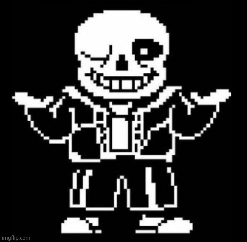 Bad pun sans | image tagged in bad pun sans | made w/ Imgflip meme maker