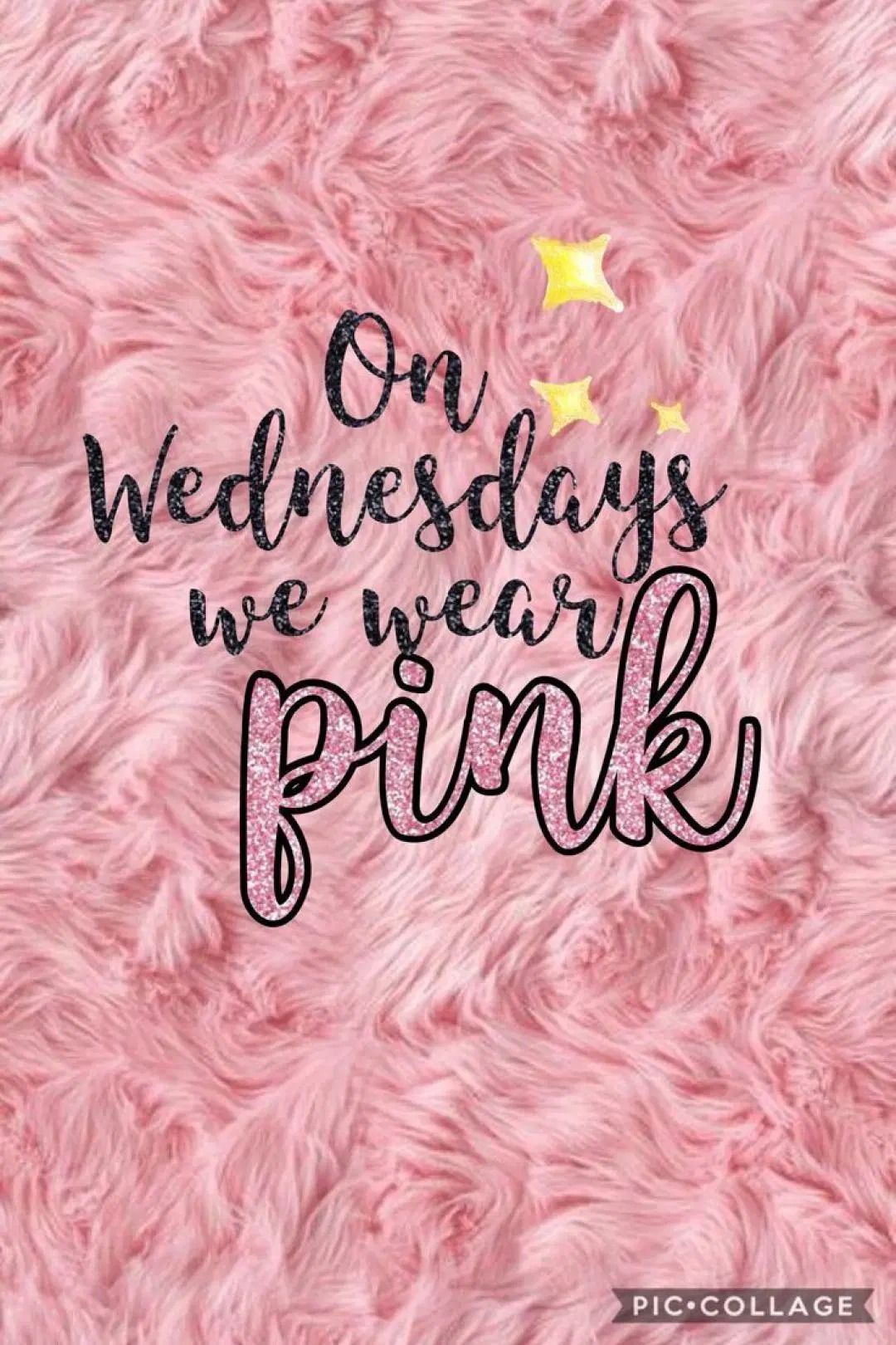 On Wednesdays we wear pink Blank Meme Template