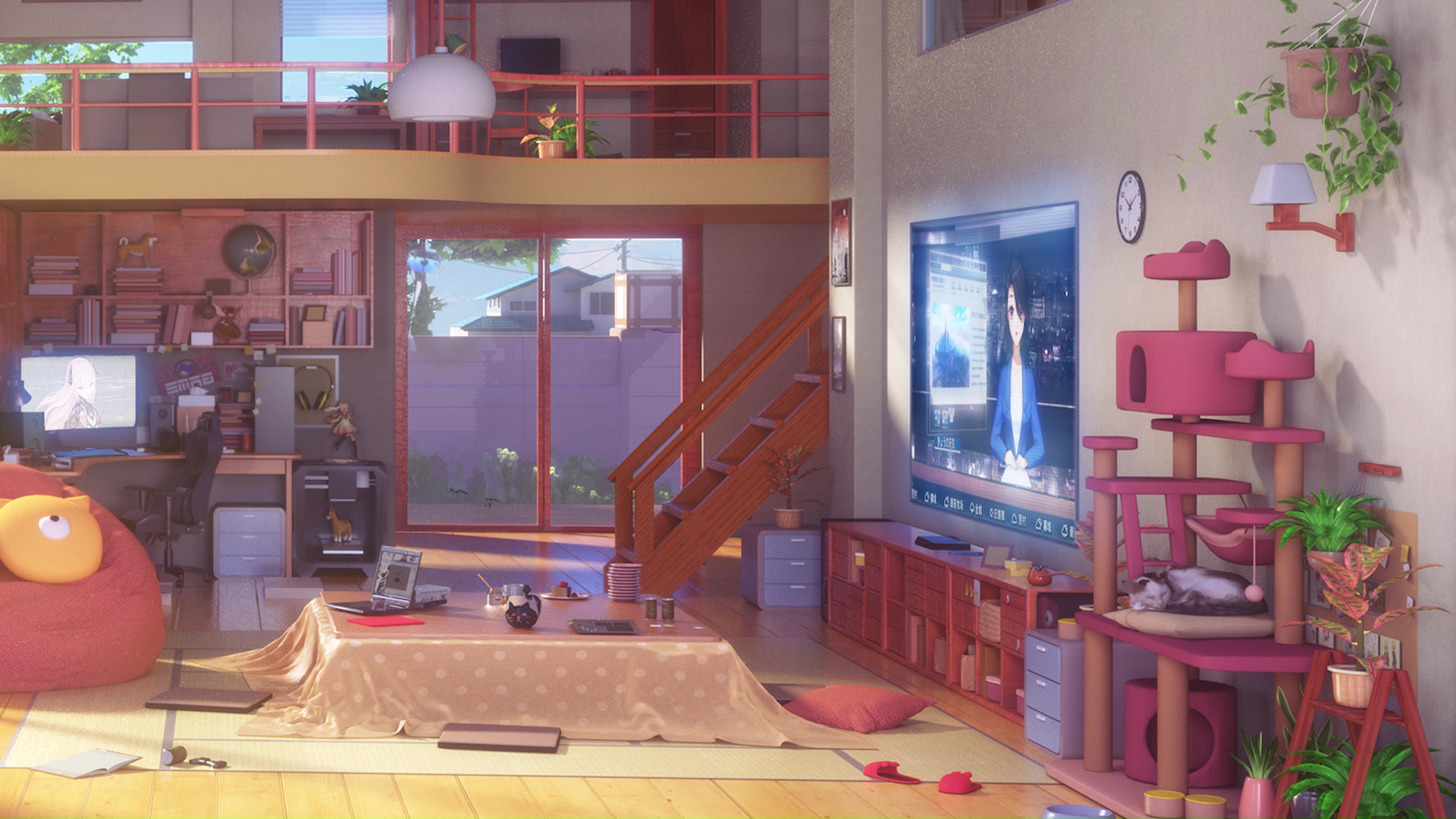 Anime living room Blank Template - Imgflip