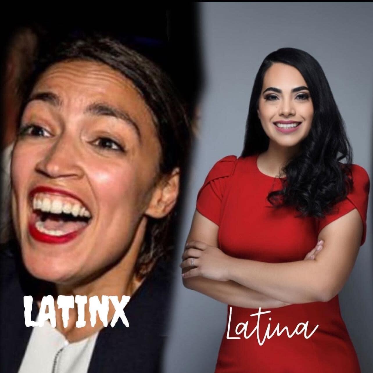 Latinx vs. Latina | image tagged in latinx,latina,bitches vs babes,bitch please,no bitches,crazy alexandria occasional cortex | made w/ Imgflip meme maker