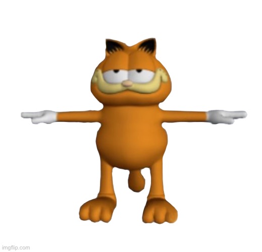 Garfield.PnG | image tagged in garfield png | made w/ Imgflip meme maker