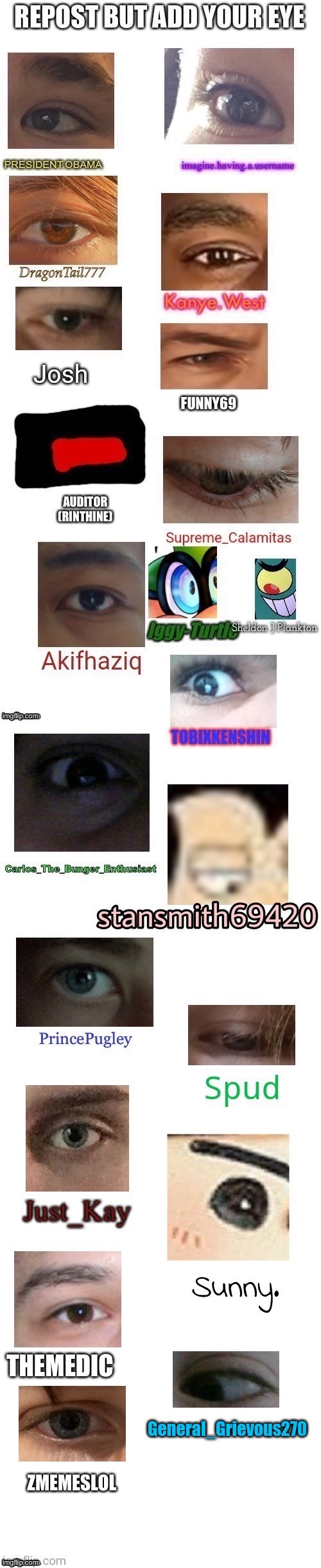 Eye | ZMEMESLOL | image tagged in eyes | made w/ Imgflip meme maker